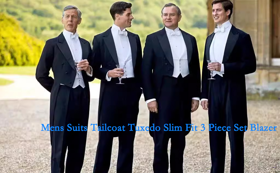 Mens Suits Tailcoat Tuxedo