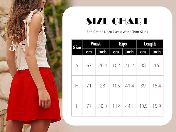 A-line Short Skirts