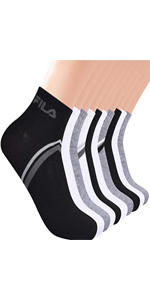 Fila Men''s Quarter Socks