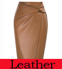 leather skirt