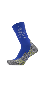 crew socks, running crew socks, compression, compression socks, cushion, compression, reflective
