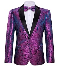 Men''s Sport Coats & Blazers Notch Collar Solid Suit Jacket Tailored One Button Tuxedo 