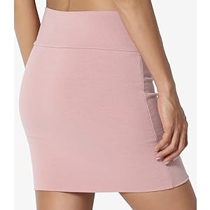 pink skirt back side