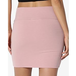 pink skirt back