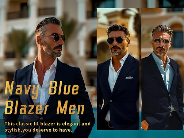 mens navy blazer 