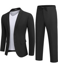 Men''s 2 Piece Linen Suits Set 