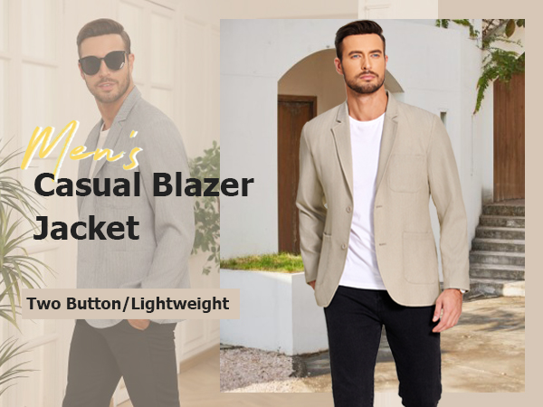 mens casual blazer