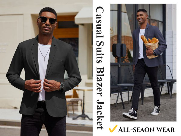 mens casual blazer
