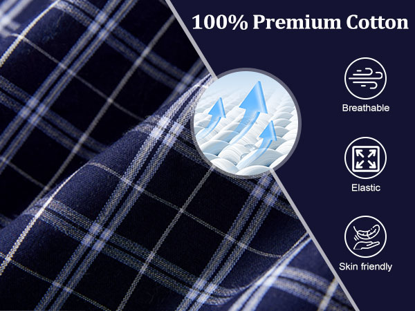 100% Cotton Boxers