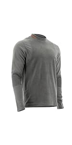 nomad cottonwood crew, crew, underwear, under, baselayer, base, hunting gear, hunting apparel