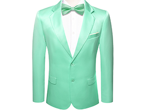 mint green mens blazers slim fit mens suit jacket