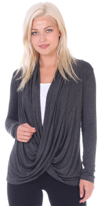 Criss Cross Nursery Cardigan Top Made In USA