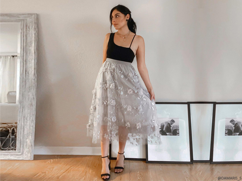midi skirts women