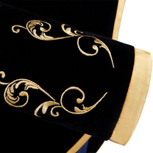asian smoking jacket