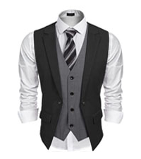 men dress vest