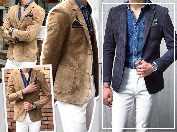 Faux Leather blazer