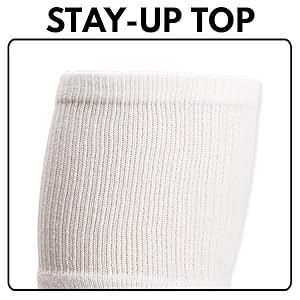 comfort stay up top socks