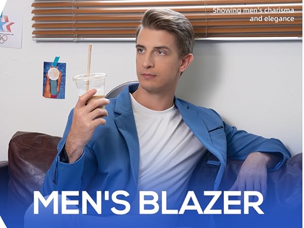 blue blazer jackets for men
