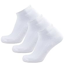 white, sock, pure, compression, walking, socks