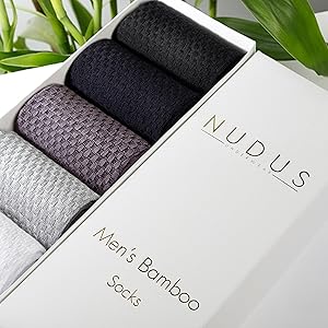 nudus underwear ankle no show quarter dress black colorful bamboo socks