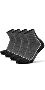 Quarter wool socks