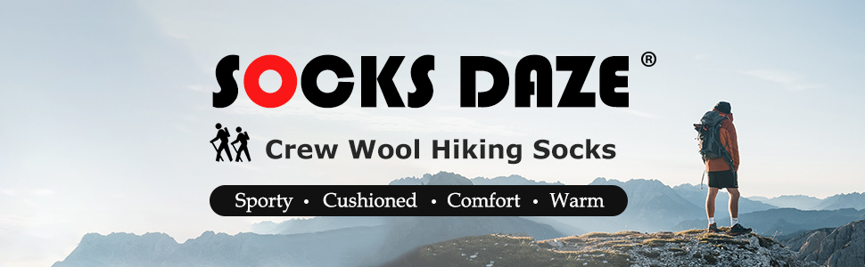 wool hiking logo