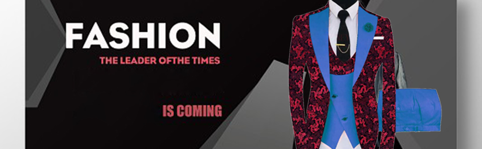 Mens Floral Jacquard