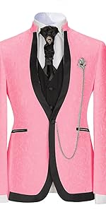 Tuxedos Jacquard Suit