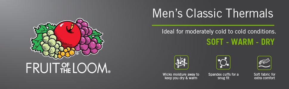 Fruit of the Loom, Men''s Classic Thermals