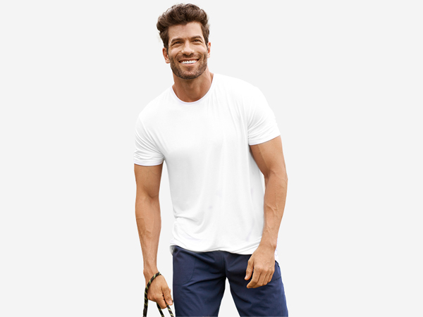 Bamboo Rayon Crewneck Undershirt