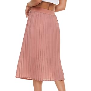 chiffon skirt