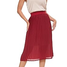 womens pleated skirt