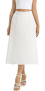 chiffon skirt