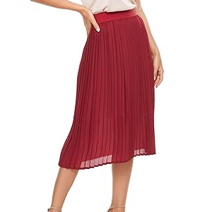 Chiffon skirt