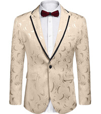 jacquard blazer