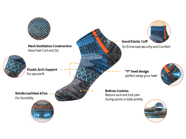 breathable socks for men