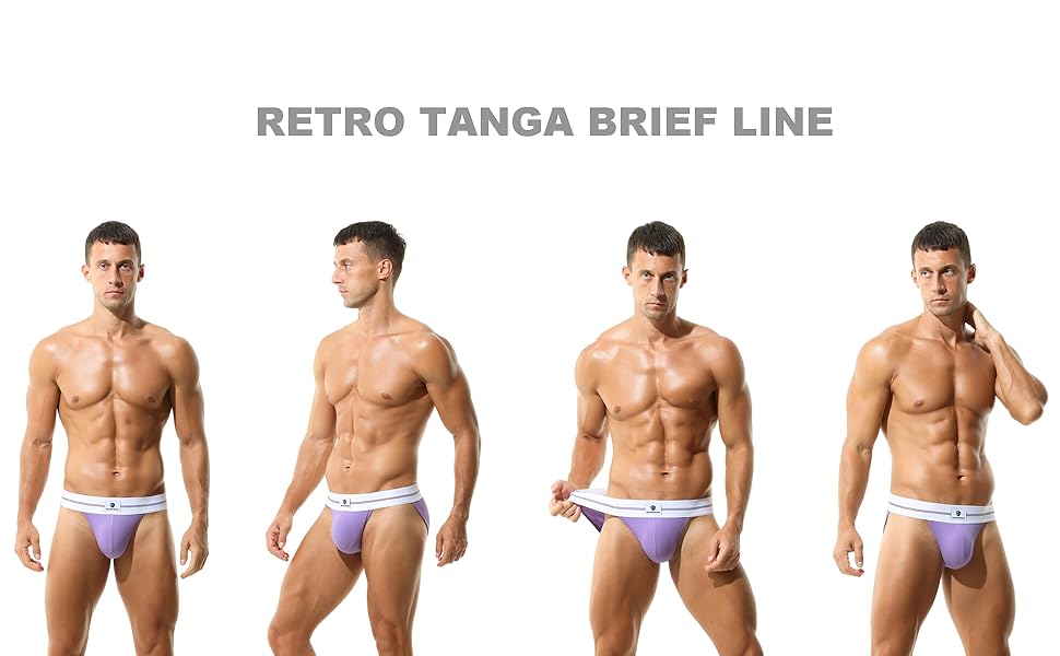 Retro Tanga Brief Line