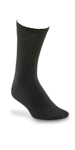 Harbor Bay by DXL Big and Tall Continuous Comfort Crew Socks