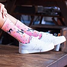 MeMoi Women''s Novelty Socks Dogs