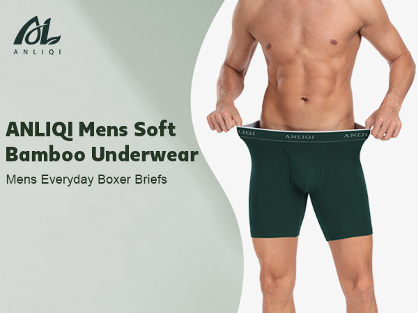 Bamboo men underwear with pouch