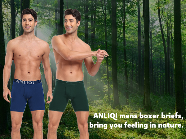 Bamboo men underwear with pouch