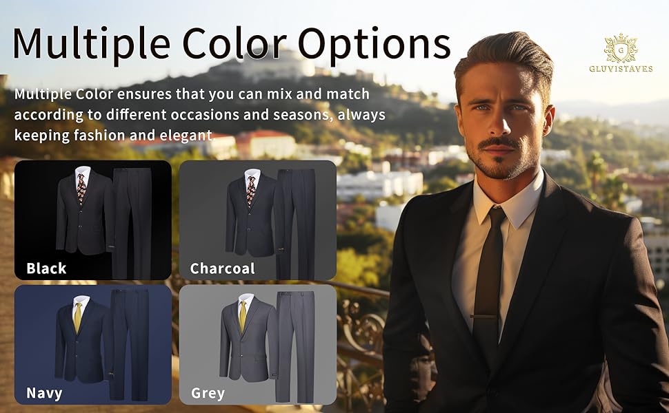 mens suit regular fit
