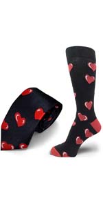 Spotlight Hosiery Men''s POLKA DOTS Necktie & Dress Socks Set