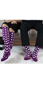 Spotlight Hosiery Elite Quality Colorful Soft Cotton Men & Women Matching Socks