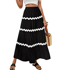 Colorblock Skirt