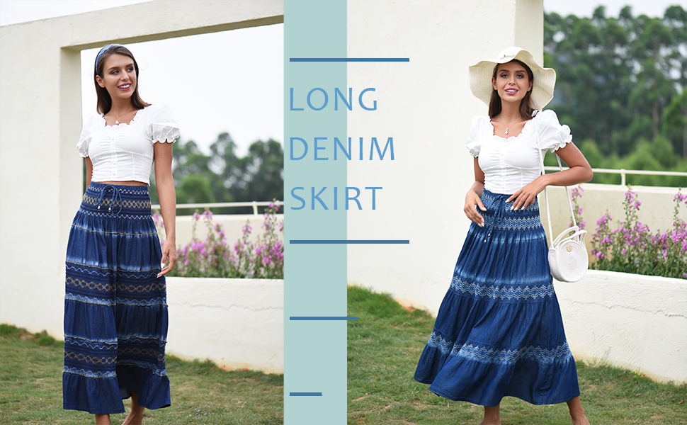 long skirt for women