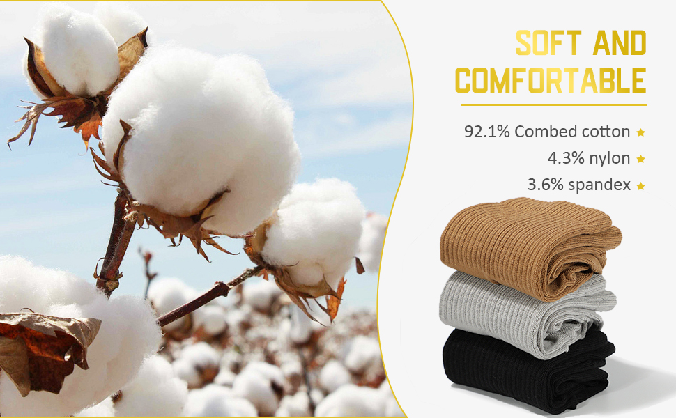 soft and comfortable 92.1% combed cotton