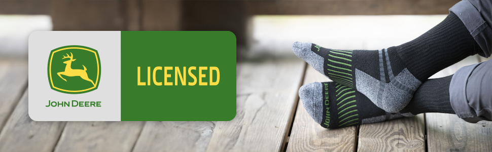 John Deere Mens Socks