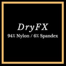 DryFx fabric to achieve a cool surface temperature