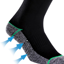 kodal copper crew socks